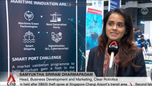 Clearbot team, a startup born from HKU students turned entrepreneurs, has been featured on Channel News Asia (CNA)